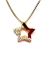 Collar Mujer in Oro amarillo Cubic Zirconia STELLA ZIRC PI N/Z 2.10 G